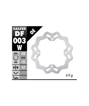 DISC WAVE FIXED 220x4mm