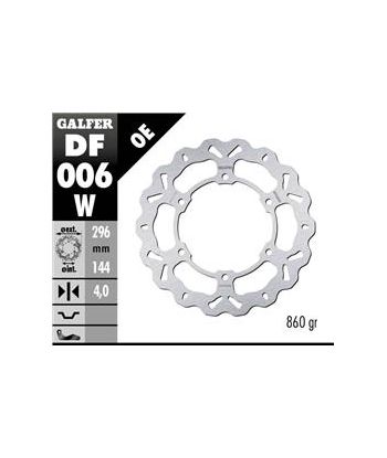 DISC WAVE FIXED 296x4mm