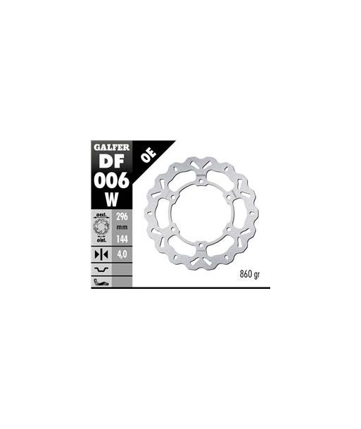 DISC WAVE FIXED 296x4mm