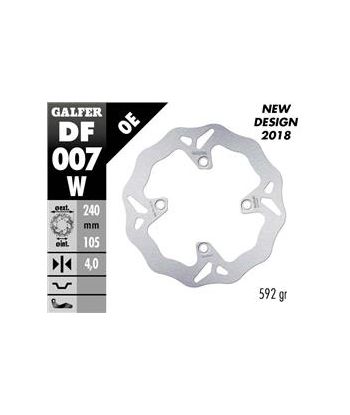 DISC WAVE FIXED 240x4mm