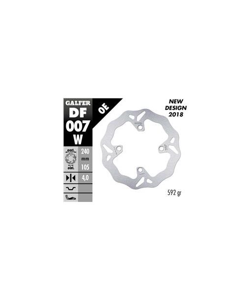 DISC WAVE FIXED 240x4mm