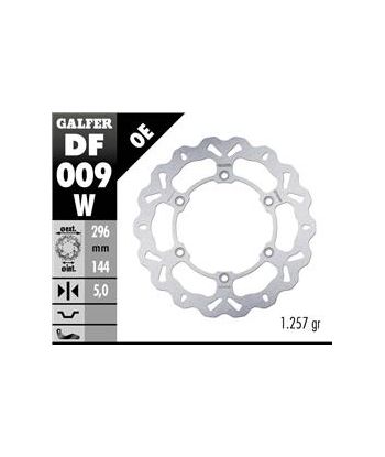 DISC WAVE FIXED 296x5mm