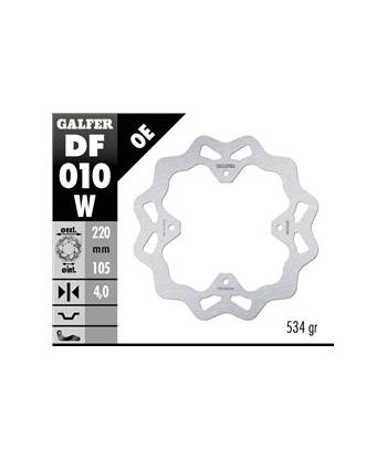 DISC WAVE FIXED 220x4mm