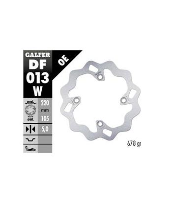 DISC WAVE FIXED 220x5mm