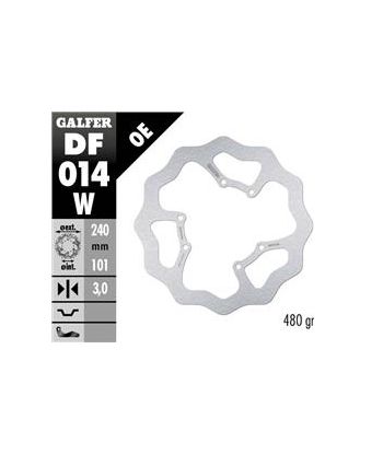 DISC WAVE FLOATING OVERSIZE(C. STEEL) 270x3mm