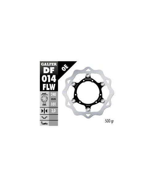 DISC WAVE FIXED GROOVED 240x3mm
