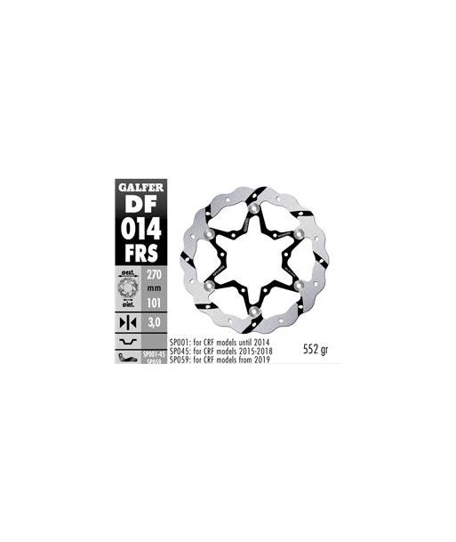DISC WAVE FIXED 240x3mm