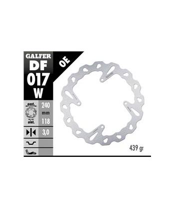 DISC WAVE FIXED 240x3mm