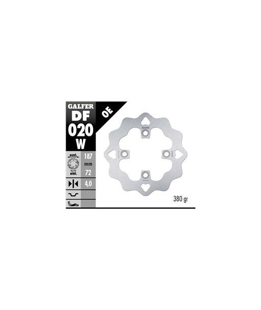 DISC WAVE FIXED 187x4mm