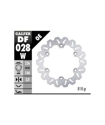 DISC WAVE FIXED 256x5mm