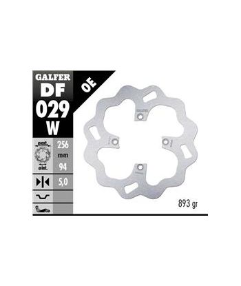 DISC WAVE FIXED 256x5mm