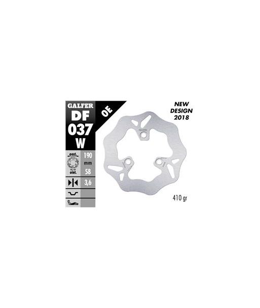 DISC WAVE FLOATING OVERSIZE(C. STEEL) 220x4mm