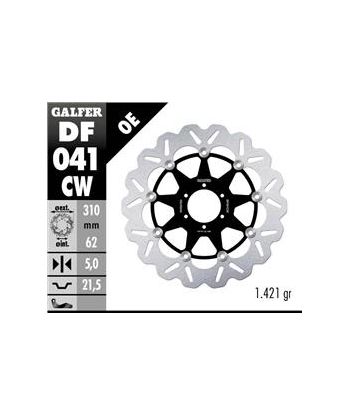 DISC WAVE FLOATING COMPLETE (C. ALU.) 310x5mm