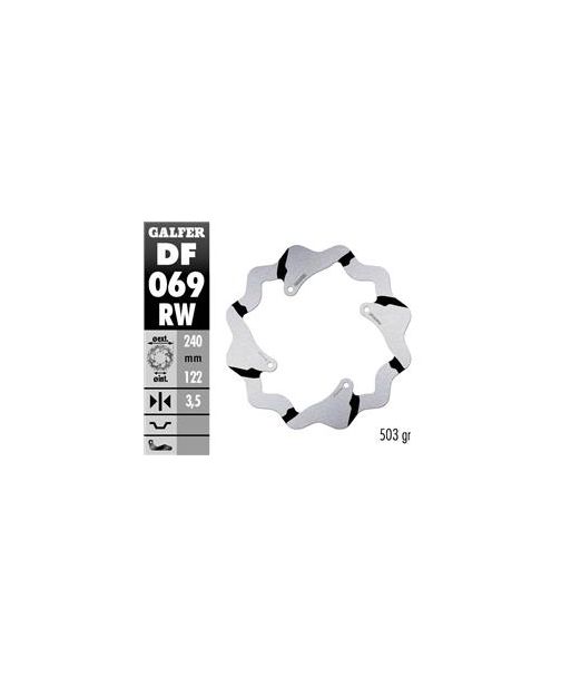 DISC WAVE FIXED GROOVED 240x3,5mm