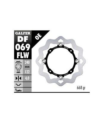 DISC WAVE FIXED SOLID 240X5MM
