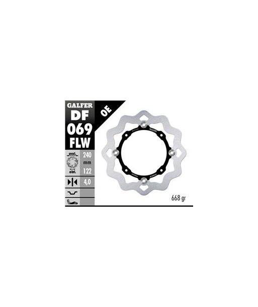 DISC WAVE FIXED SOLID 240X5MM