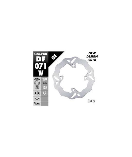DISC WAVE FIXED 220x4mm