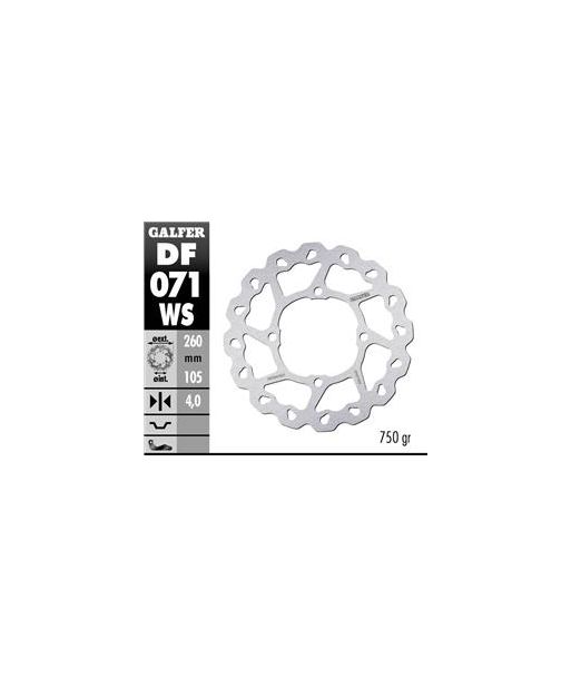 DISC WAVE FIXED OVERSIZE 260x4,2mm