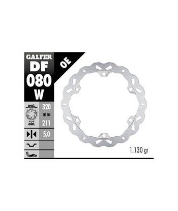 DISC WAVE FIXED 320x5mm