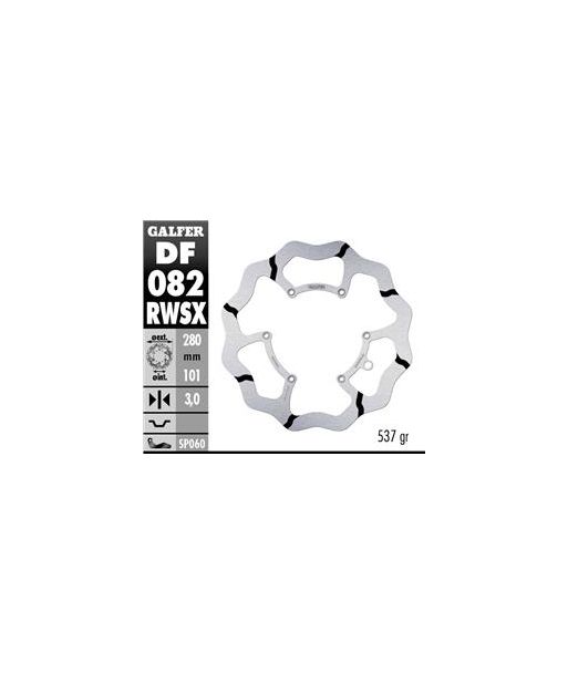 DISC WAVE FIXED GROOVED OVERSIZE 280x3mm
