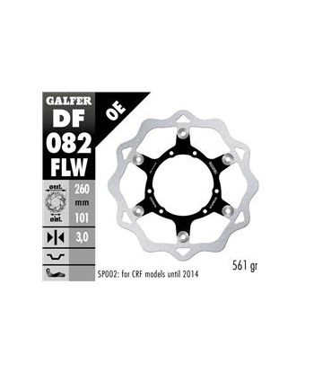 DISC WAVE FIXED OVERSIZE 270x3mm