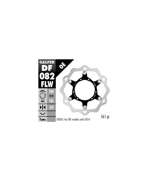 DISC WAVE FIXED OVERSIZE 270x3mm