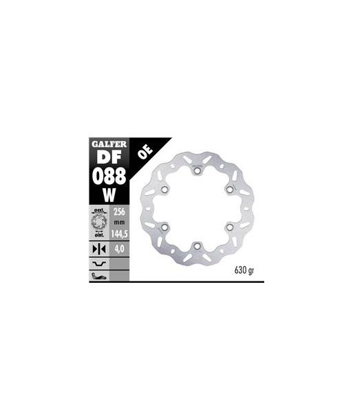 DISC WAVE FIXED 256x4mm