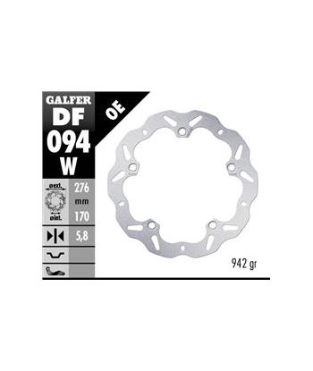 DISC WAVE FIXED 276x5.8mm