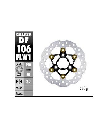 DISC WAVE FLOATING RACING 190x3mm