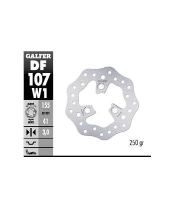 DISC WAVE FLOATING RACING 155x3mm