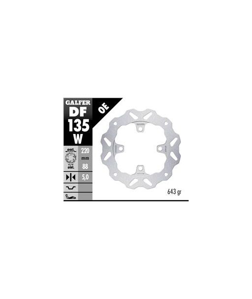 DISC WAVE FIXED 220x5mm