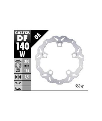 DISC WAVE FIXED 310x4,5mm
