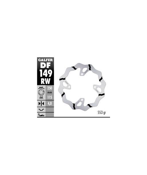 DISC WAVE FIXED 250x4mm