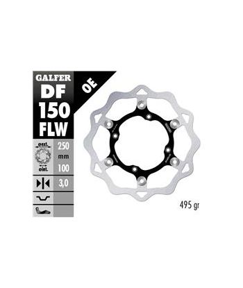 DISC WAVE FLOATING OVERSIZE(C. STEEL) 270x3mm