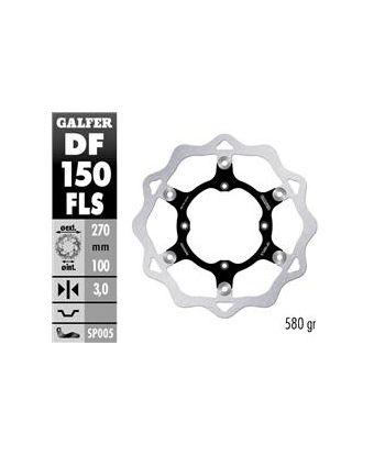 DISC WAVE FLOATING (C. STEEL) 250x3mm