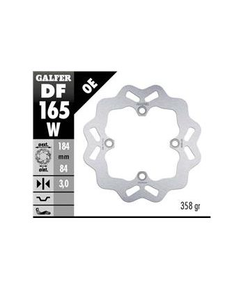 DISC WAVE FIXED 184x3mm