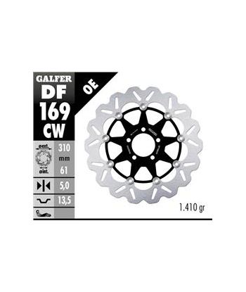 DISC WAVE FLOATING COMPLETE (C. ALU.) 310x5mm