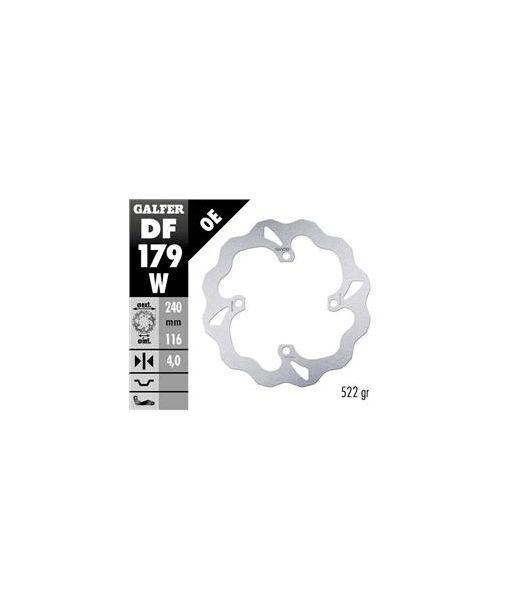 DISC WAVE FIXED GROOVED 240x4mm