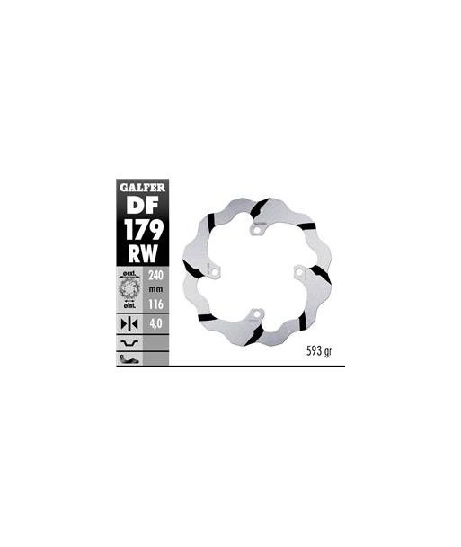DISC WAVE FIXED 240x4mm