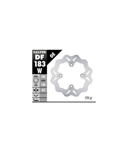 DISC WAVE FIXED 240x4mm