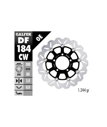 DISC WAVE FLOATING COMPLETE (C. ALU.) 300x5mm