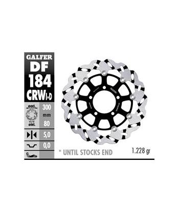 DISC CUBIQ FLOATING (C. STEEL) 300x5mm
