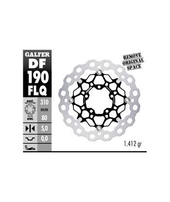 DISC WAVE FLOATING COMPLETE (C. ALU.) 310x5mm