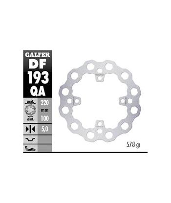DISC CUBIQ FIXED 220x5mm