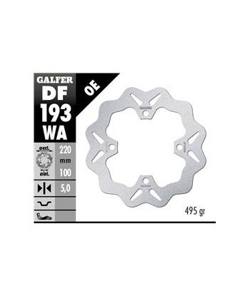 DISC WAVE FIXED WITHOUT MILLING 220x5mm