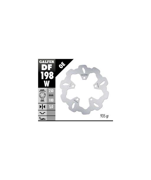 DISC WAVE FIXED 250x5mm