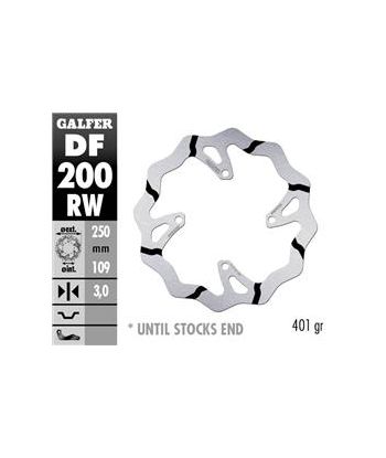 DISC WAVE FLOATING (C. STEEL) 250x3mm