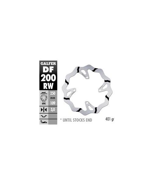 DISC WAVE FLOATING (C. STEEL) 250x3mm