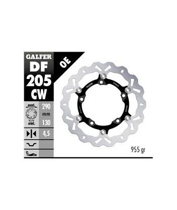 DISC WAVE FLOATING COMPLETE (C. ALU.) 290x4,5mm