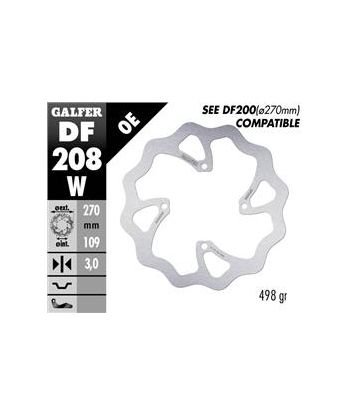 DISC WAVE FIXED GROOVED 270X3MM